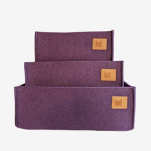 Load image into Gallery viewer, Set of 3 Felt Storage Boxes - Multiple Colors
